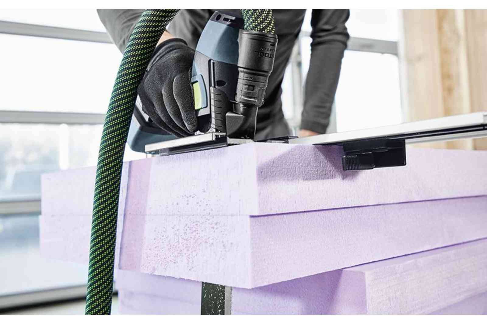 Festool - Scie 18V pour matériaux isolants ISC 240 HPC 4,0 EBI-Plus + 2 batteries 4 Ah + chargeur en coffret SYSTAINER - FESTOOL - 576569 - Imagen 7
