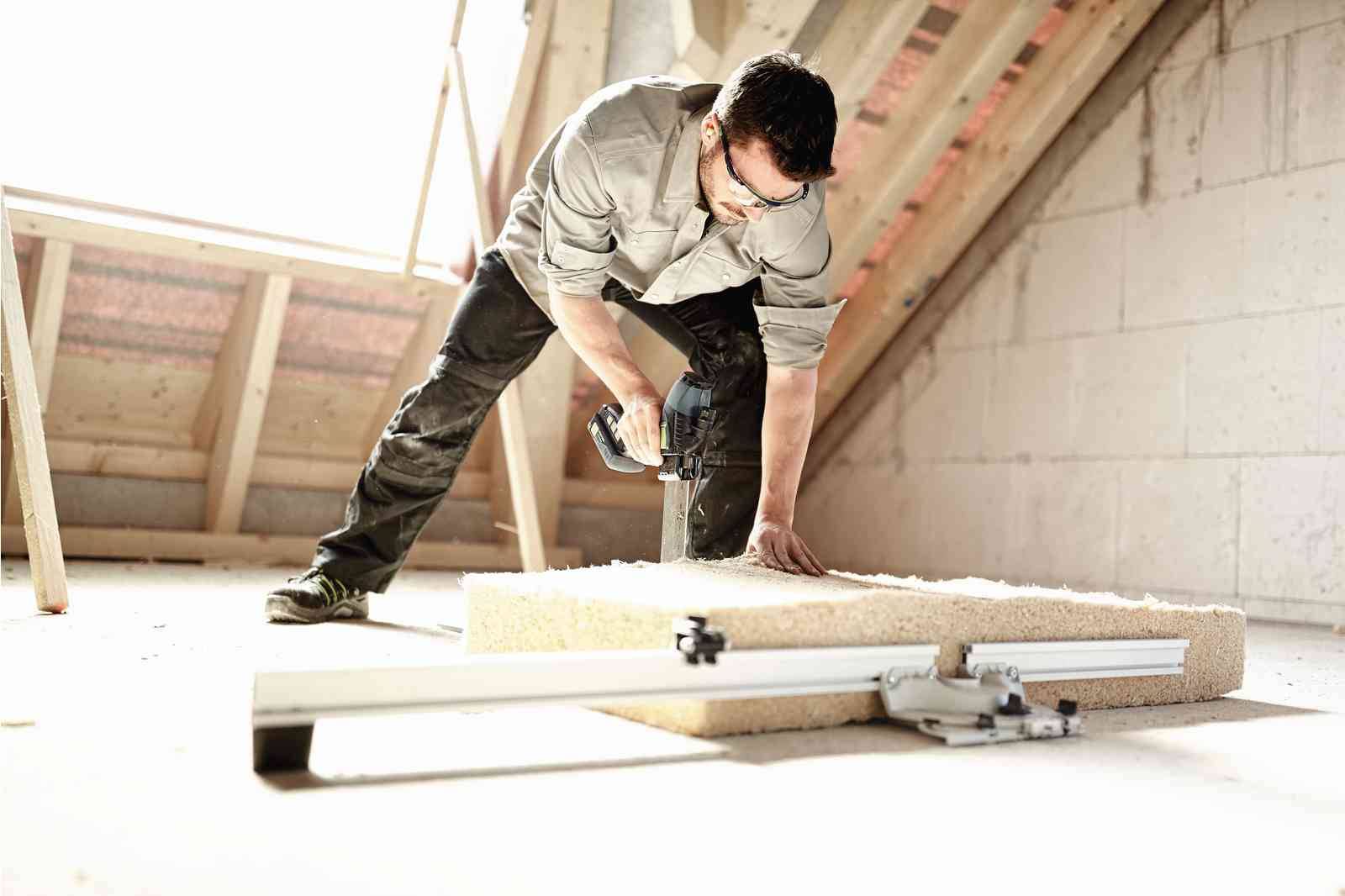 Festool - Scie 18V pour matériaux isolants ISC 240 HPC 4,0 EBI-Plus + 2 batteries 4 Ah + chargeur en coffret SYSTAINER - FESTOOL - 576569 - Imagen 4