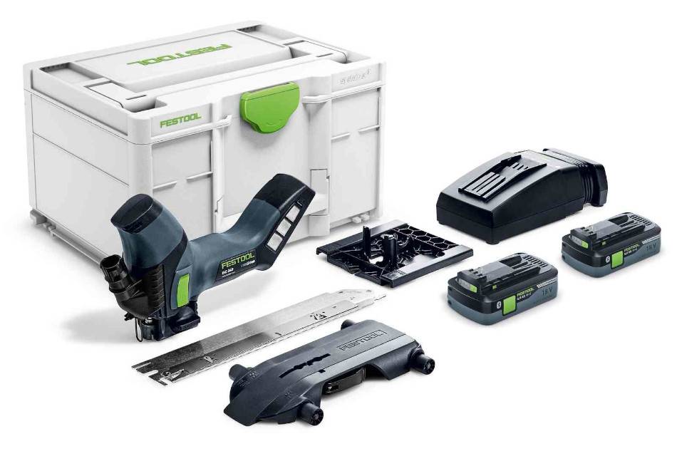 Festool - Scie 18V pour matériaux isolants ISC 240 HPC 4,0 EBI-Plus + 2 batteries 4 Ah + chargeur en coffret SYSTAINER - FESTOOL - 576569 - Imagen 1
