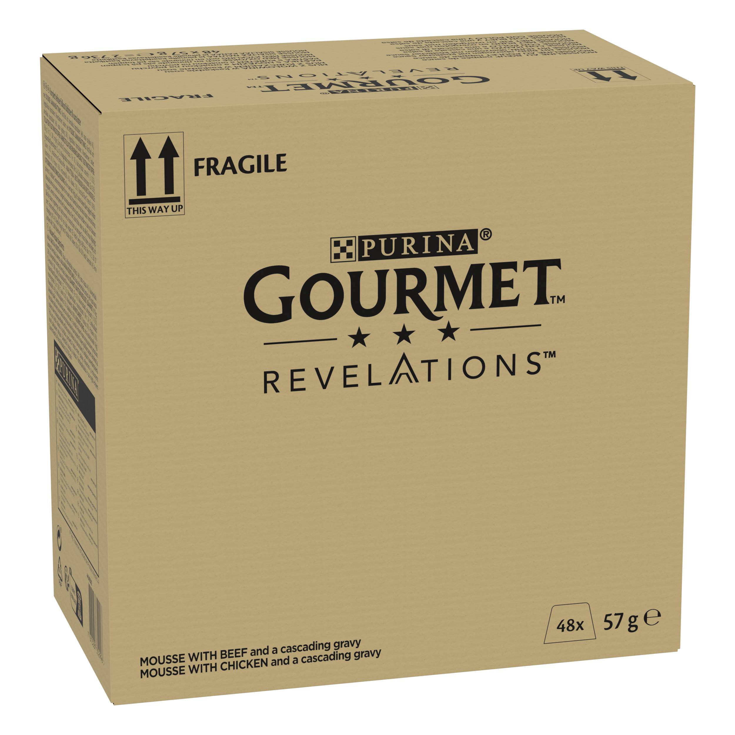 Purina Gourmet - GOURMET REVELATIONS Mousseline Poulet Bœuf 48x57g - Image 5