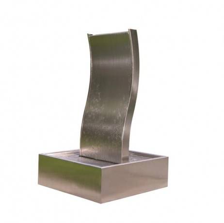 Ubbink - Fontaine de terrasse Genova Ubbink en inox avec pompe - Image 1