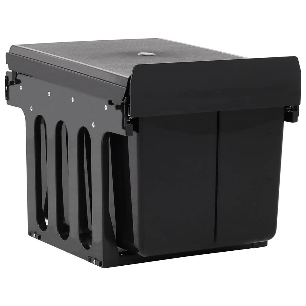 Vidaxl - Poubelle amovible de cuisine fermeture en douceur 48 L - vidaXL - Image 1