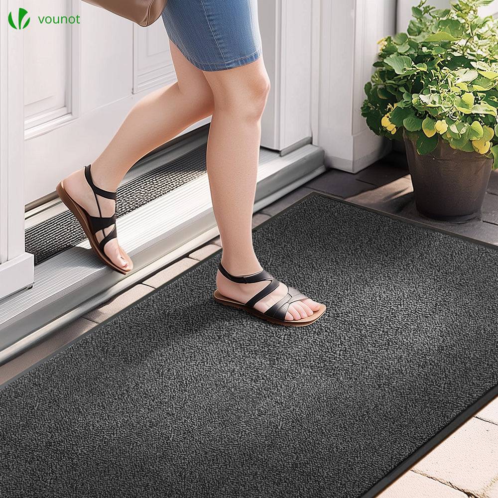 vounot Tapis de Porte Paillasson d'Entree Interieur et Extérieur Tapis