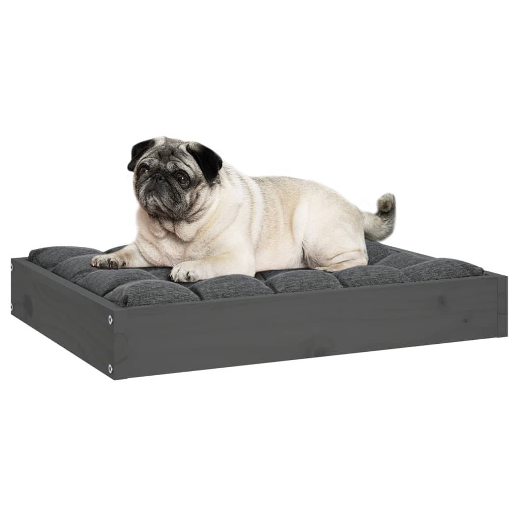 Vidaxl - Lit pour chien Gris 61,5x49x9 cm Bois de pin solide vidaXL 820853 - Imagen 7