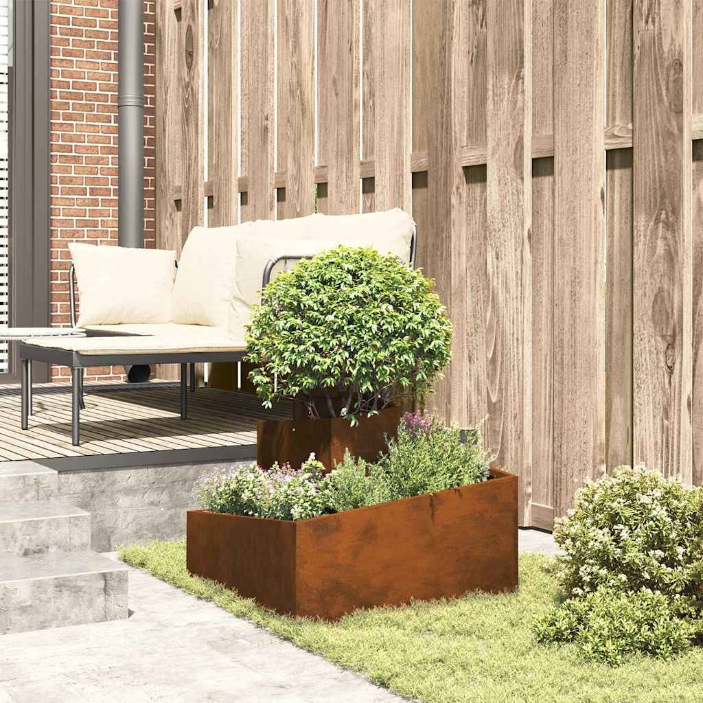 Maison Chic - Cache-pot, Pot De Fleurs Marron 60 x 60 x 50 cm g401 - Image 4