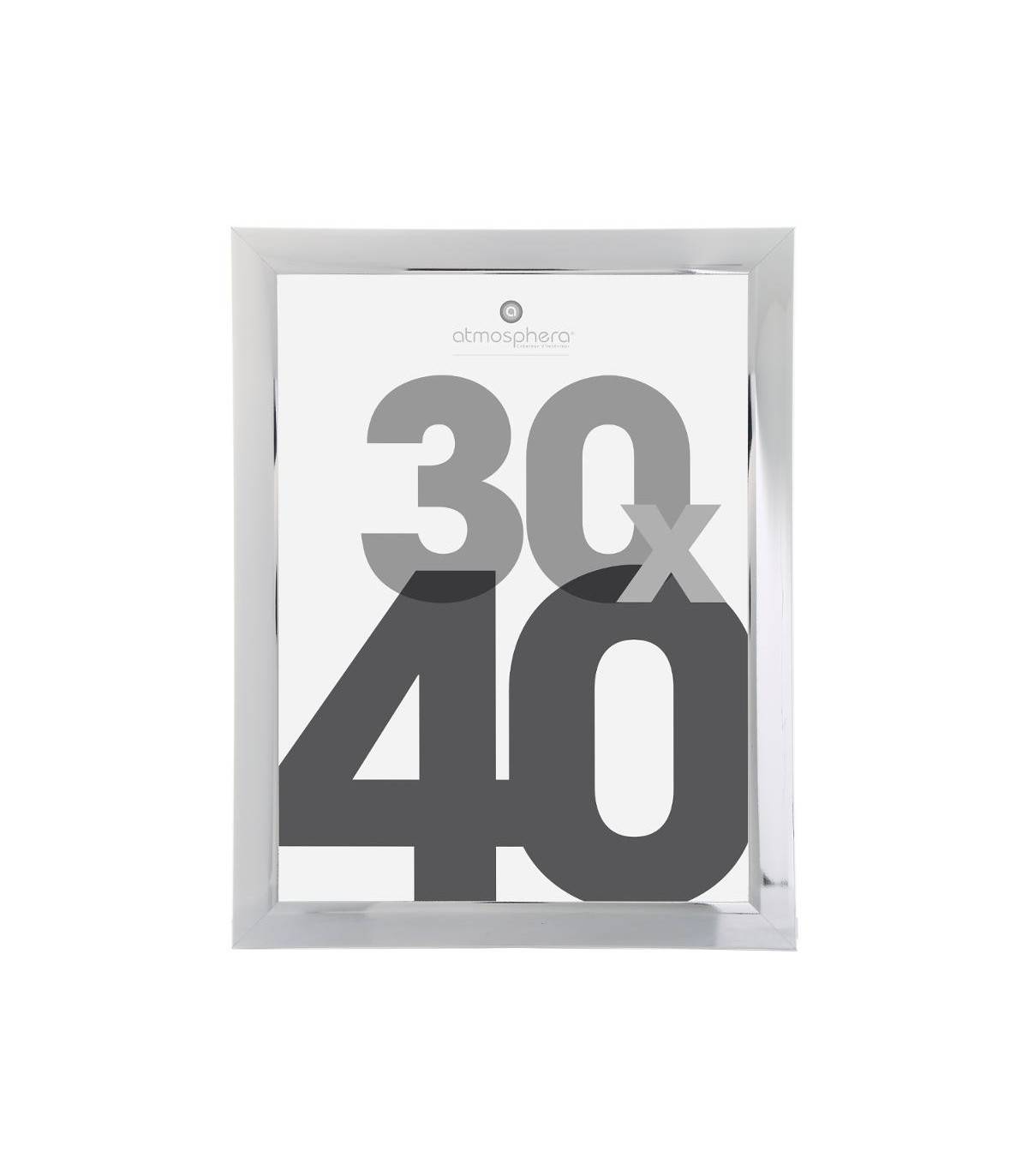 Cadre photo Argent pour Photo 30 x 40 cm - Image 1