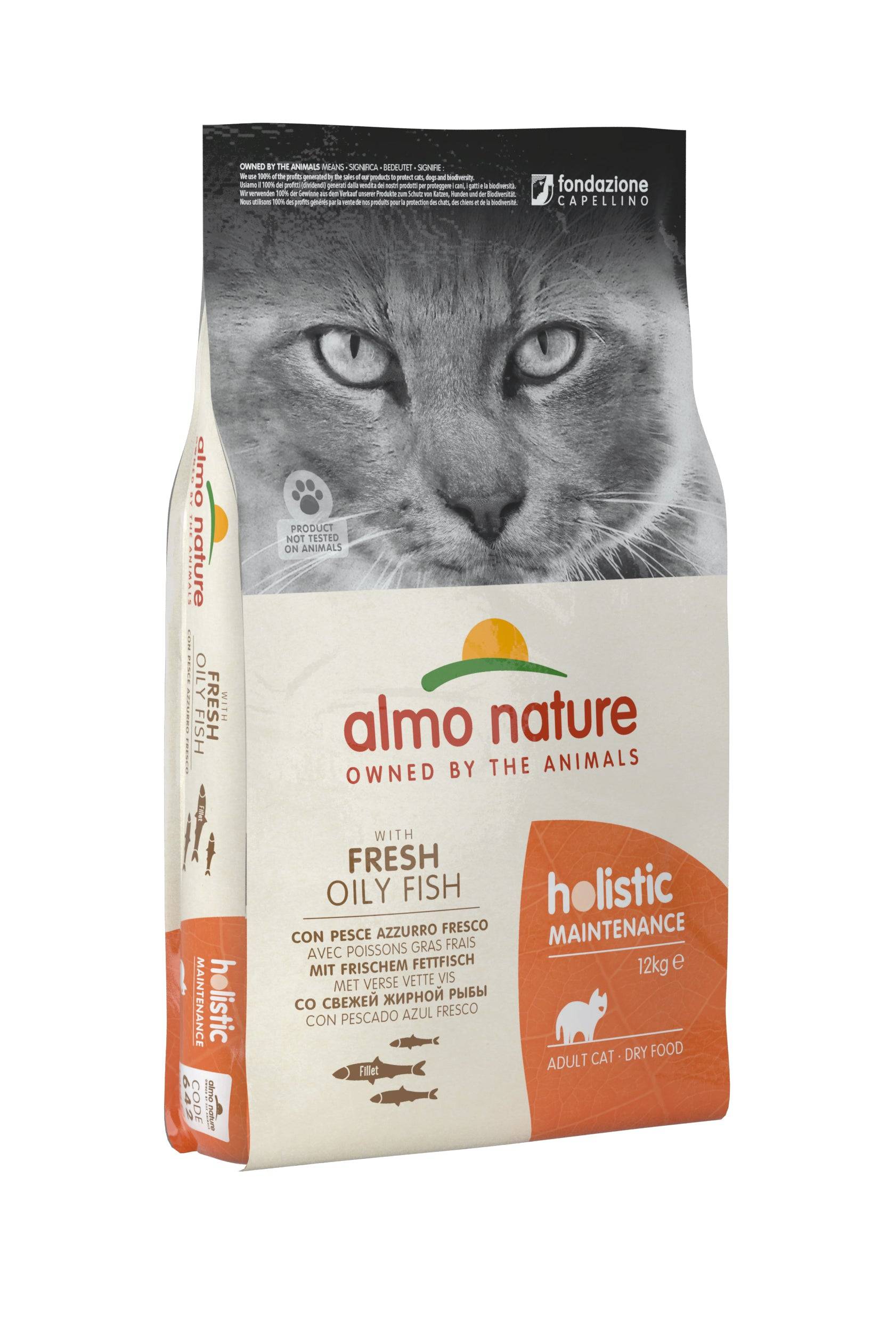 Almo Nature - Almo Nature - Croquettes Holistic Maintenance au Poisson pour Chat - Imagen 1