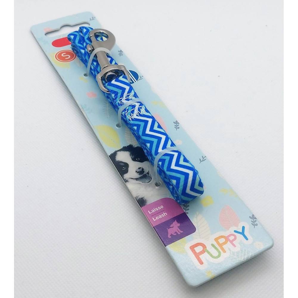 Laisse PUPPY PIXIE bleu 13 mm x 1,20 m pour chiots - Image 4