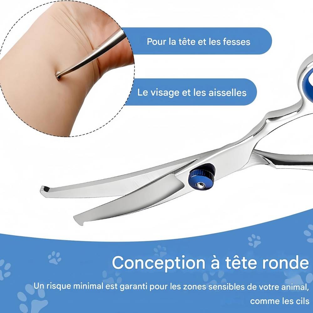 IntiMeg - Ciseaux de toilettage pour chien et chat IntiMeg - Image 3