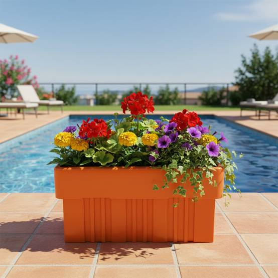 Jardinière bella 135l - bac à fleurs-dare win store - Imagen 4
