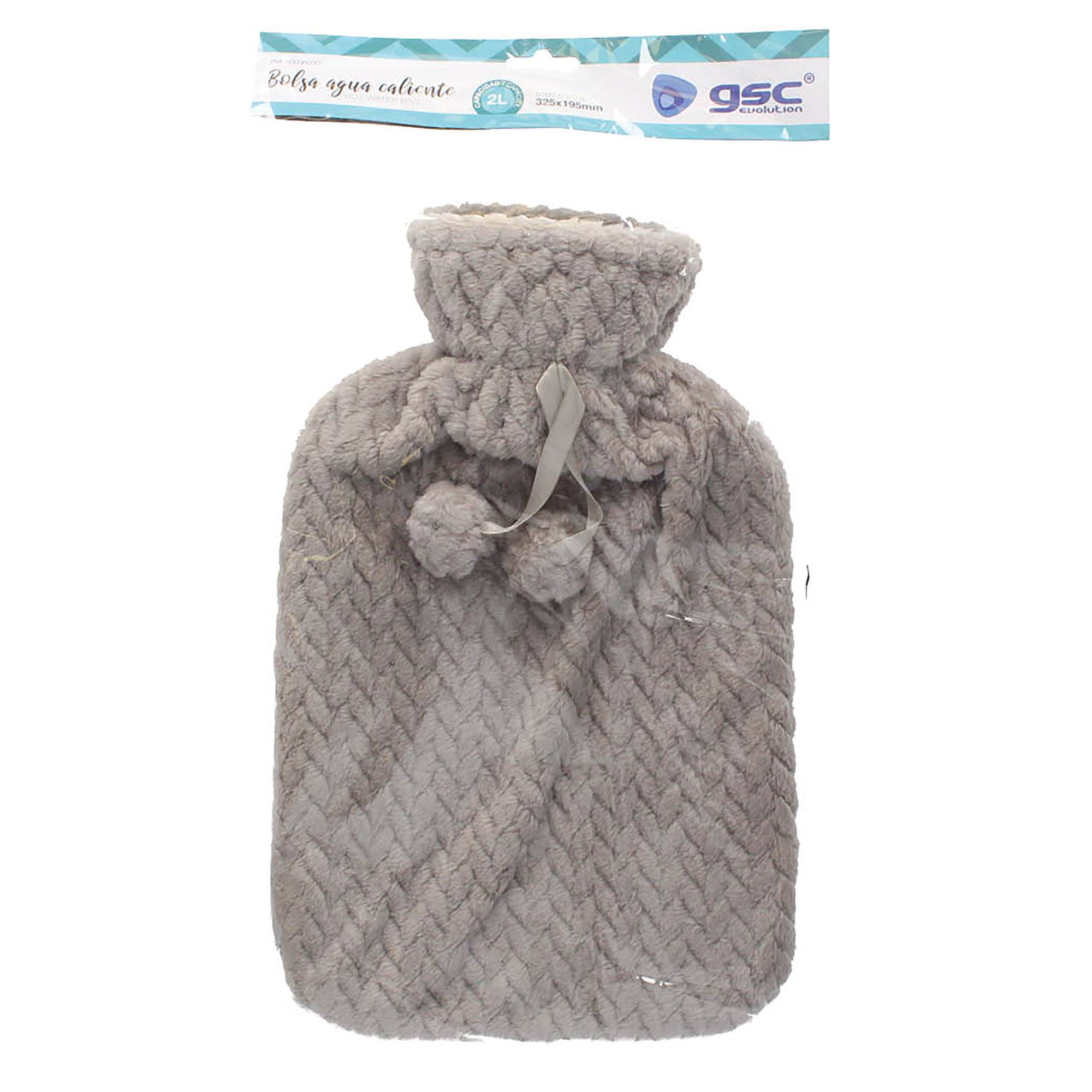 Bouillotte grise 2litres 325x195mm - Image 3