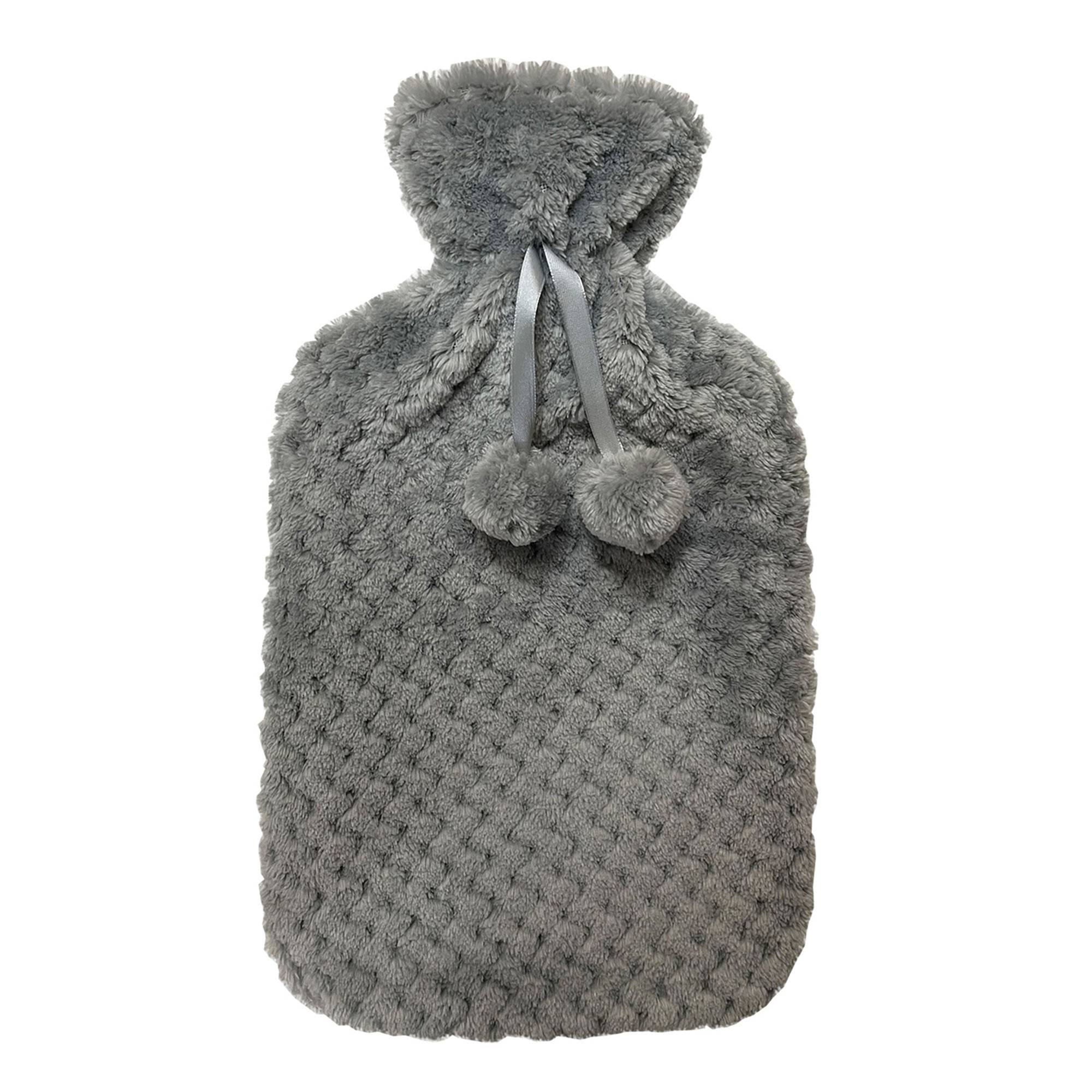 Bouillotte grise 2litres  325x195mm - Image 1