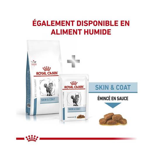 Royal Canin - Croquettes chat VETERINARY CAT SKIN COAT - Royal Canin 3,5 kg - Image 2