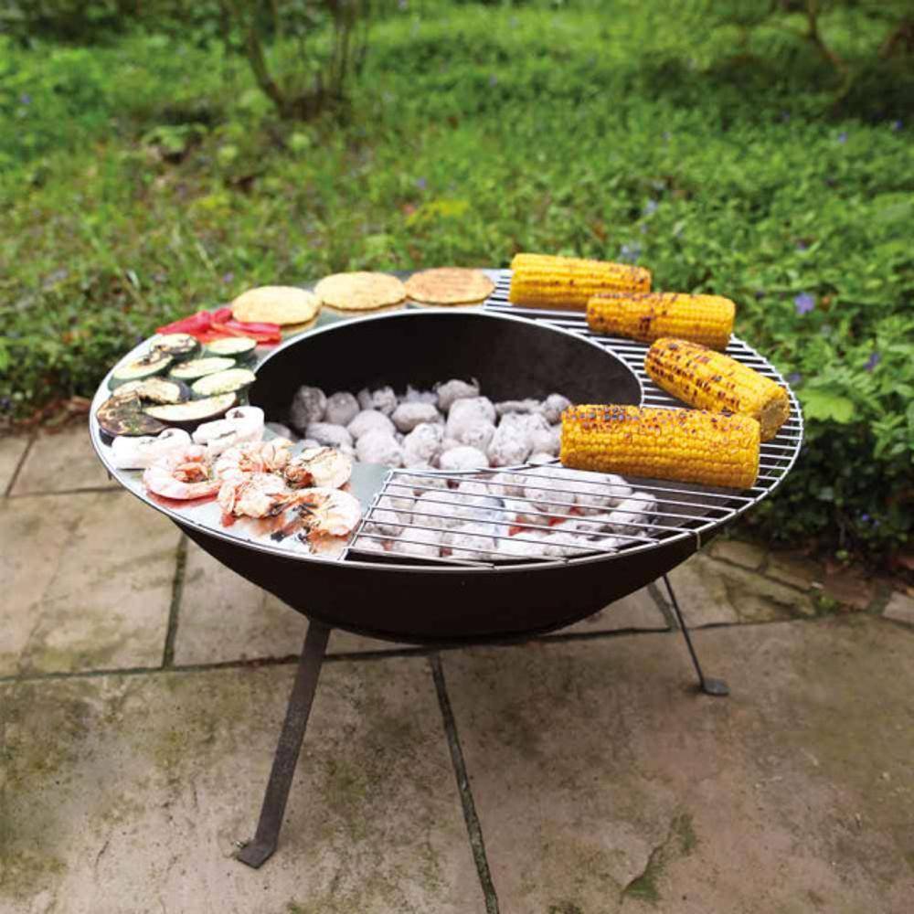 Esschert Design - Grille plancha Esschert pour braséro XL - Imagen 2