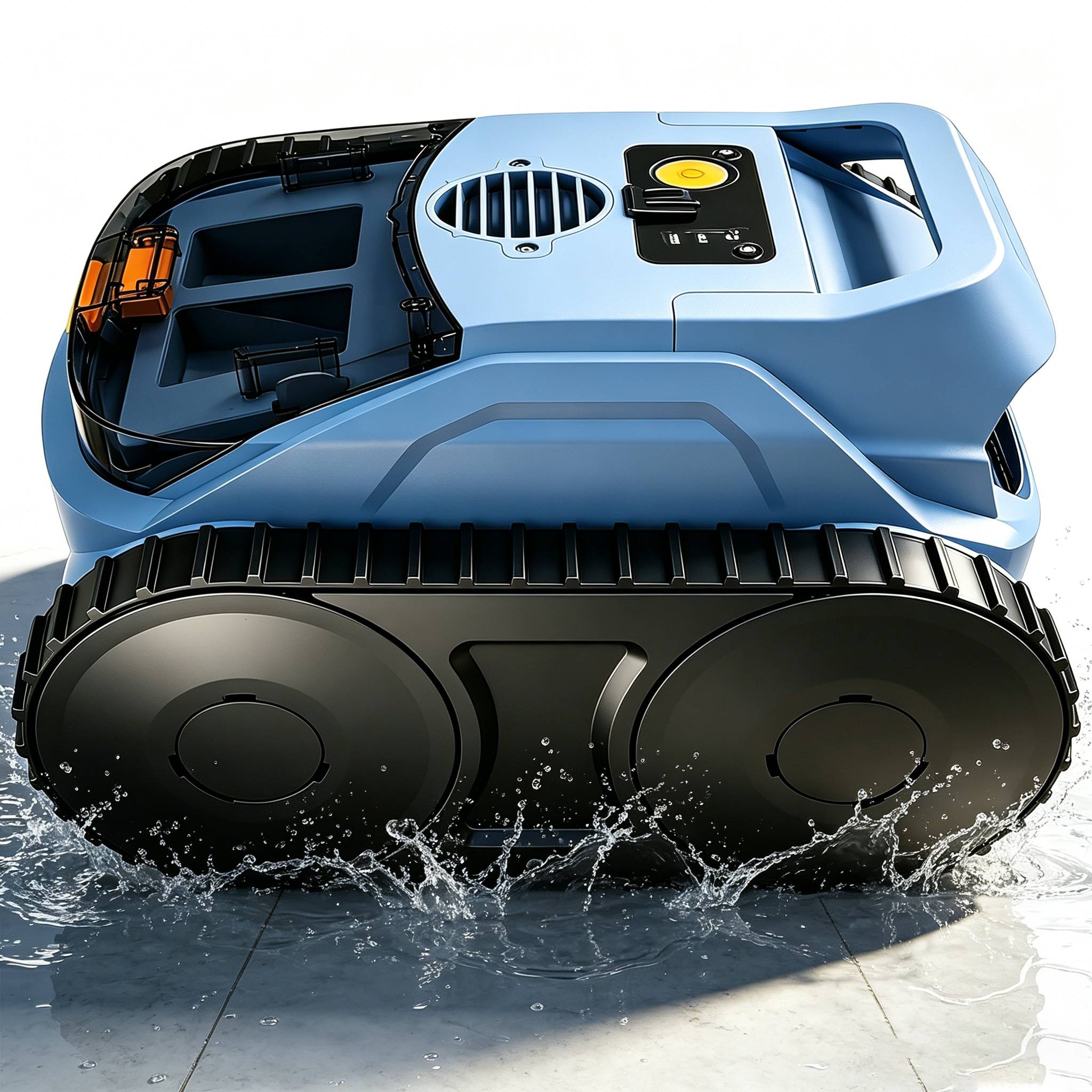 Robot nettoyeur automatique sans fil SEAUTO SAT20PRO, navigation intelligente, haute aspiration, longue autonomie pour piscine jusqu'à 200m² - Image 7