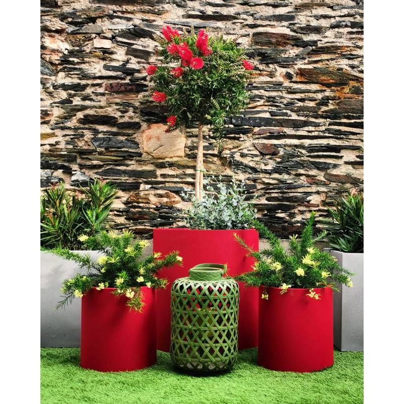Riviera - Riviera Bac Granit Rond - 30 Cm - Rouge - Image 4