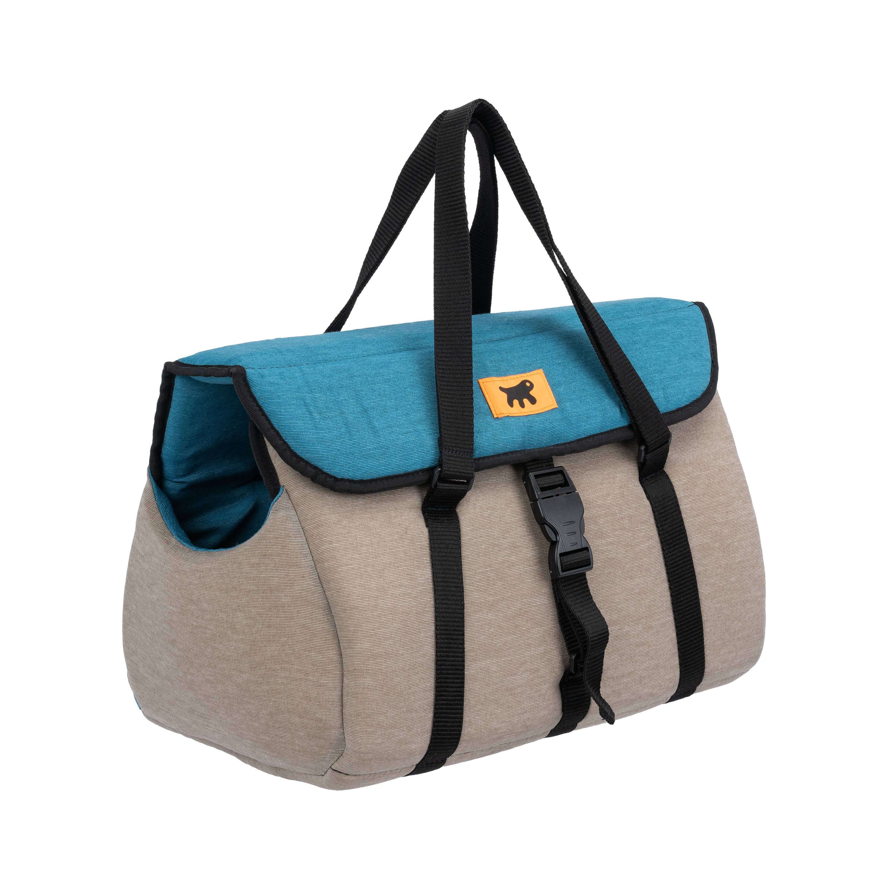 Ferplast - Ferplast Sac de Trasport pour Chat MILU', Caisse de Transport Chat, Sac de Transport Chien, Bandoulière réglable, Sangle de sécurité, jusqu'à 8 Kg, 42 - Imagen 1