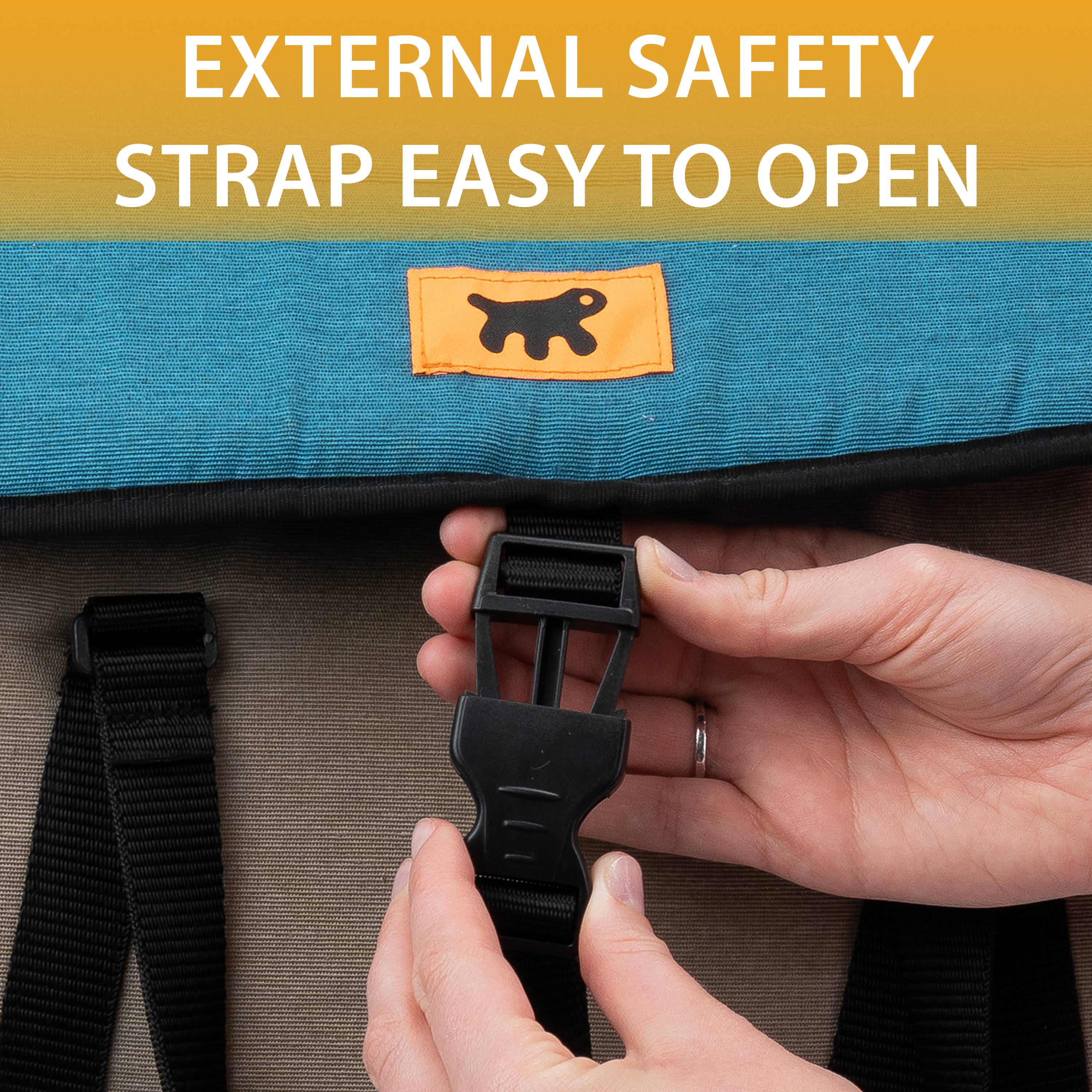 Ferplast - Ferplast Sac de Trasport pour Chat MILU', Caisse de Transport Chat, Sac de Transport Chien, Bandoulière réglable, Sangle de sécurité, jusqu'à 8 Kg, 42 - Imagen 8