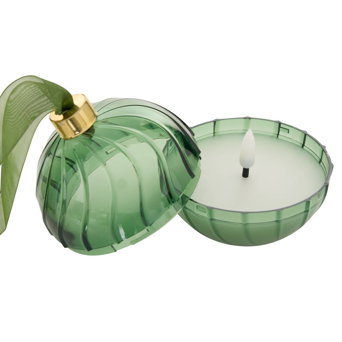 Atmosphera - Bougie LED boule D. 9 cm - Atmosphera Créateur d'intérieur - Image 1