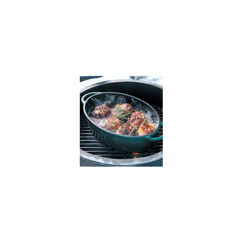 Grille de cuisson kamado Big Green Egg M fonte 15" - Imagen 3