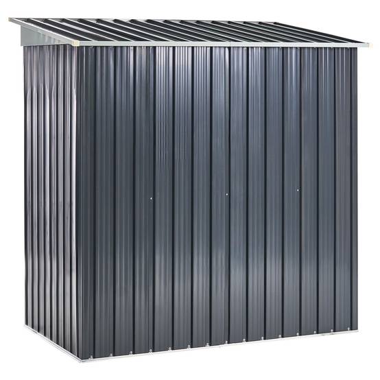 Beliani - Abri de jardin Acier Gris graphite ACILIA - 174x110x174- Beliani - Image 7