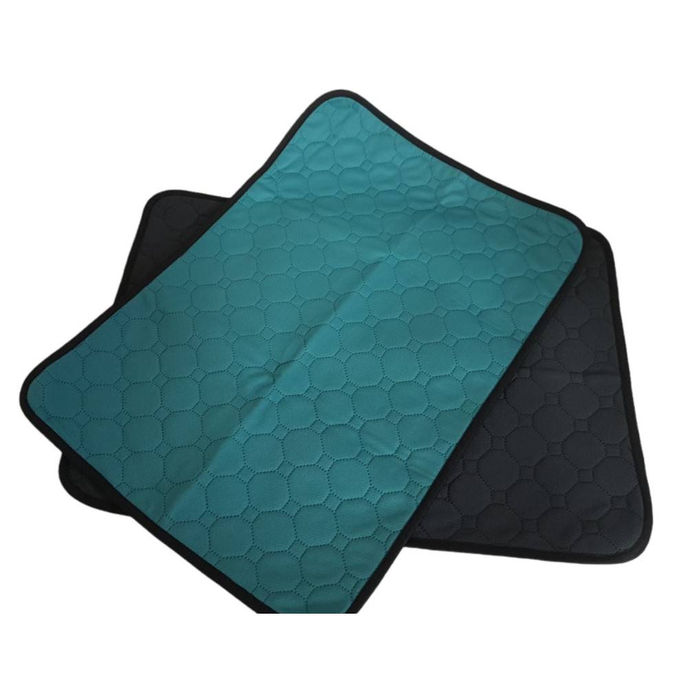 Animallparadise - 2 Tapis éducateur lavable et réutilisable, XL 101 x 64.5 cm, gris vert, pour chien - Imagen 1