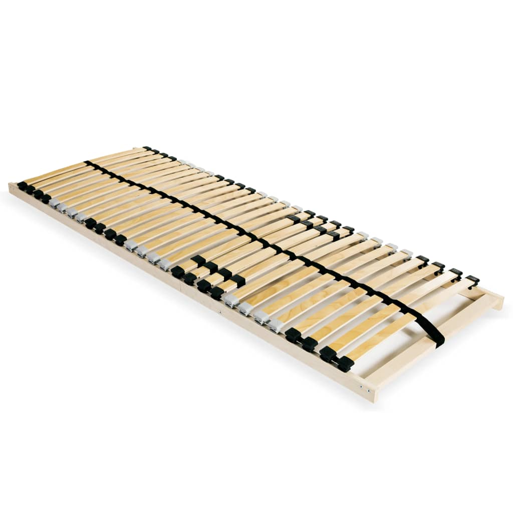 Vidaxl - Sommier à lattes avec 28 lattes 7 zones 70 x 200 cm - vidaXL - Imagen 2