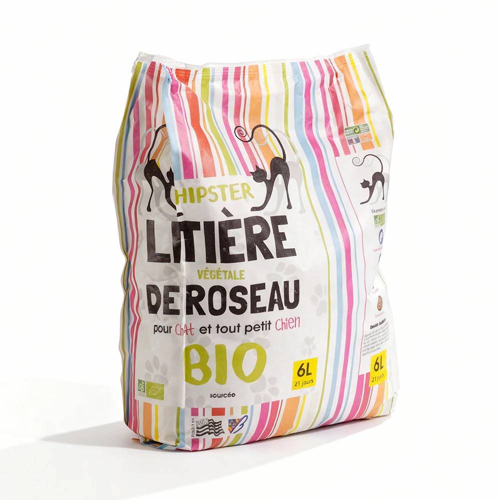 Autre - Litière Végétale de Roseau pour Chat - Hipster® (1 Sac de 6L) - Image 1