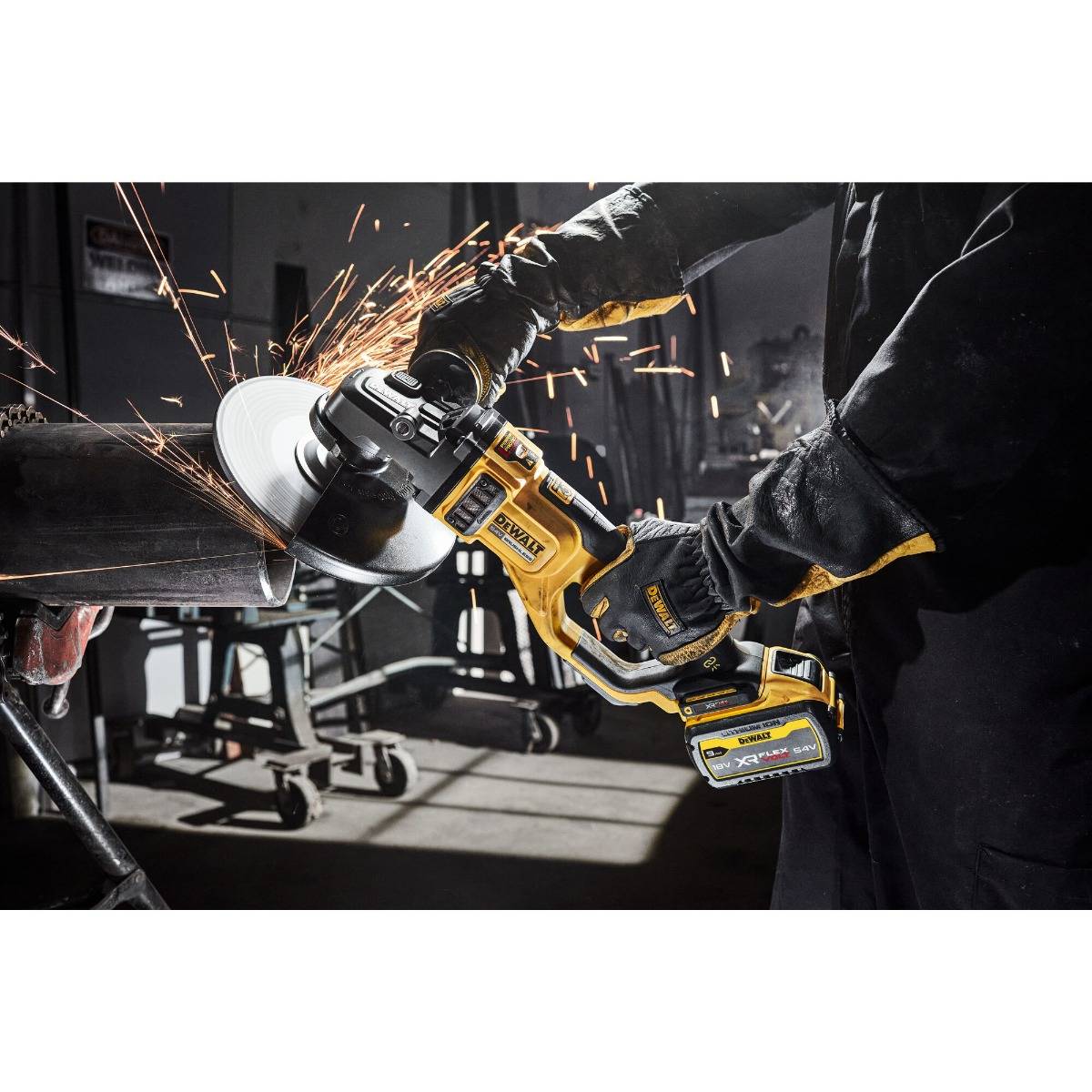 Dewalt - Meuleuse 230 mm DEWALT XR FLEXVOLT 54V 3Ah Li-Ion Brushless - Sans batterie, ni chargeur - DCG460NK-XJ - Imagen 6