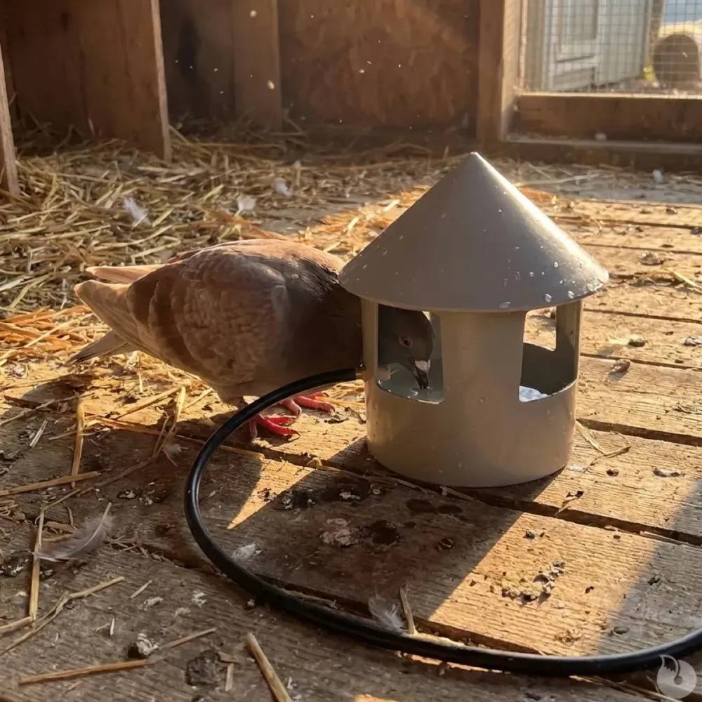 Autre - Abreuvoir automatique à grit pour pigeon Diam. 22