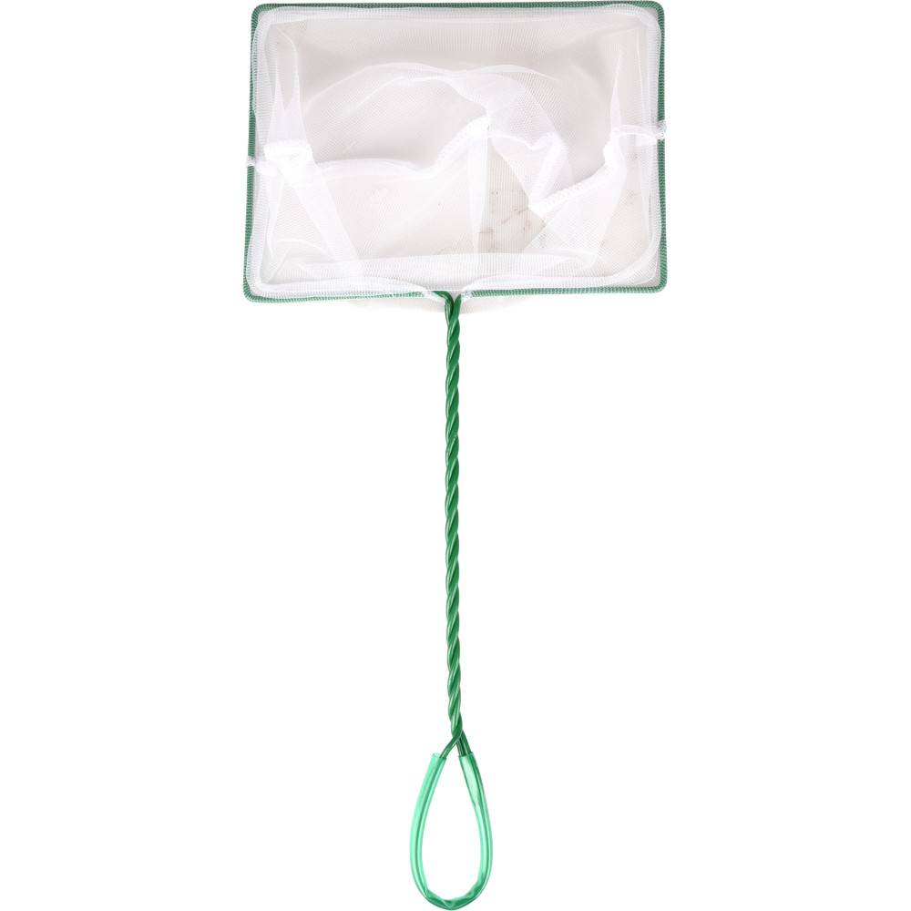 Epuisette XL 20 cm x 14 cm x 46 cm filet fin aquarium - Image 1
