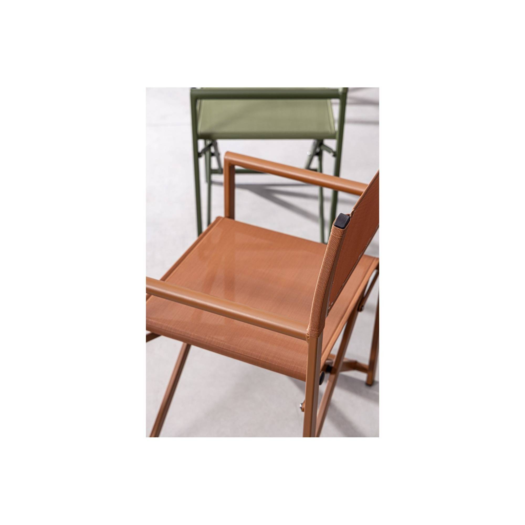 Autre - Chaises de metteur en scène pliables d'extérieur (lot de 2) - CABOURG - Imagen 4