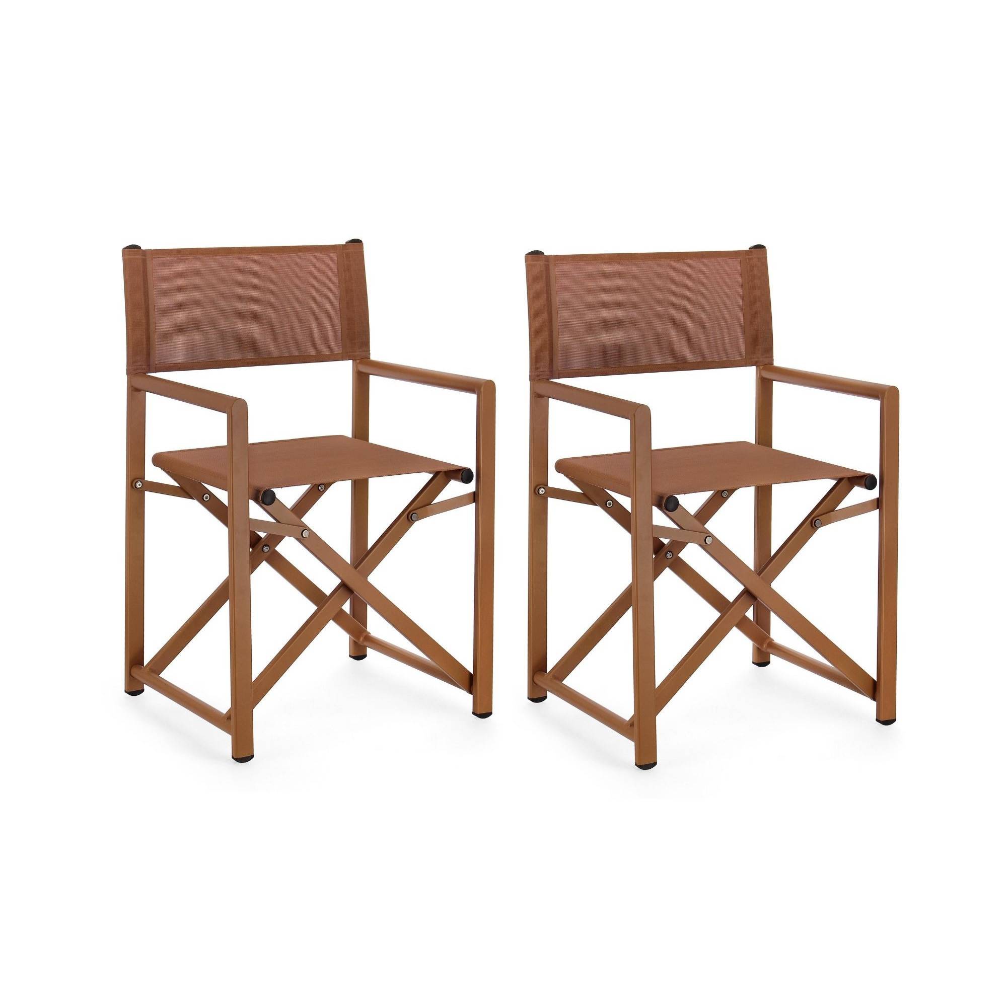 Autre - Chaises de metteur en scène pliables d'extérieur (lot de 2) - CABOURG - Imagen 1