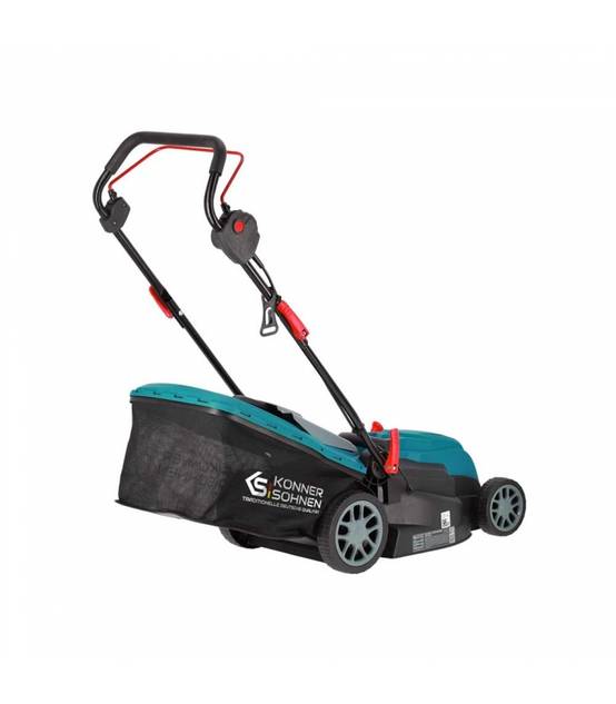 Tondeuse électrique à fil 1400W, 38 cm de coupe, idéale pour 250 m² - Könner Söhnen KS 38LM - Image 4