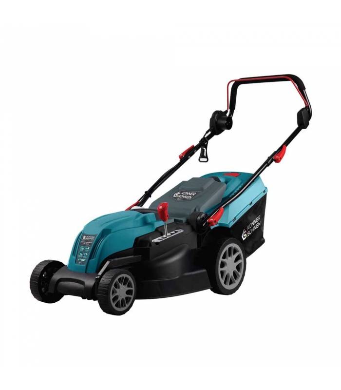 Tondeuse électrique à fil 1400W, 38 cm de coupe, idéale pour 250 m² - Könner  Söhnen KS 38LM - Image 1