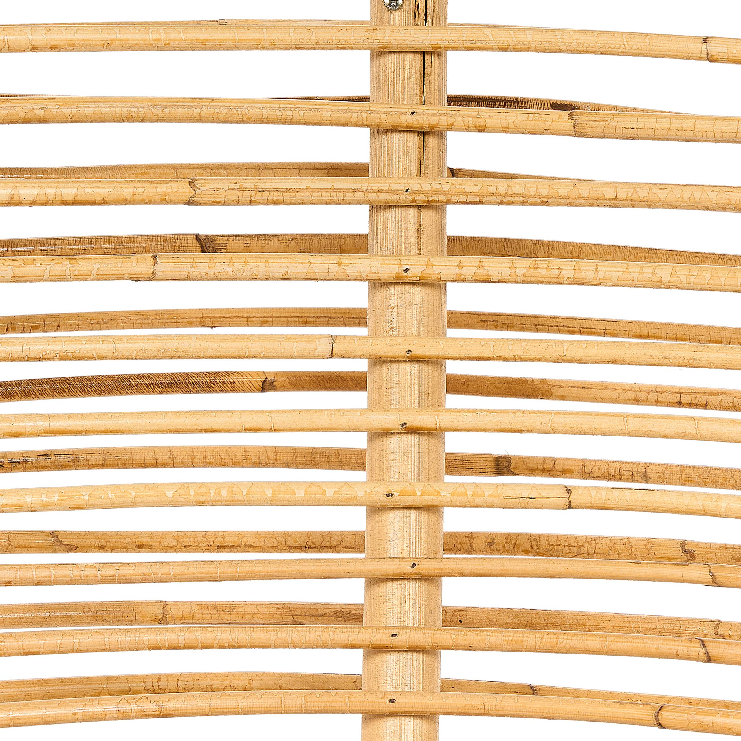Beliani - Fauteuil coin lecture Rotin Naturel MARATEA - Beliani - Imagen 8