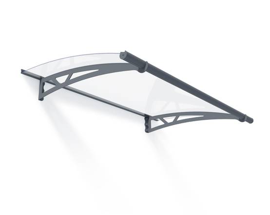 Canopia by Palram - Canopia Marquise de porte Altair Gris 150.5 X 91.5 - Imagen 1