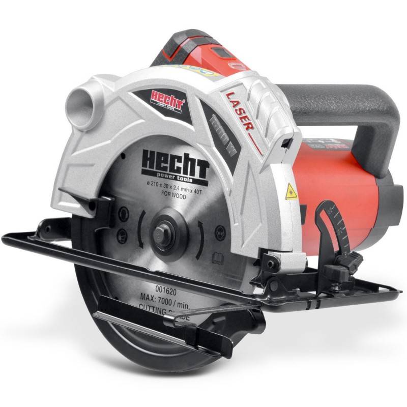 Hecht 1620 Scie circulaire portable electrique 1800W fonction laser - Image 1