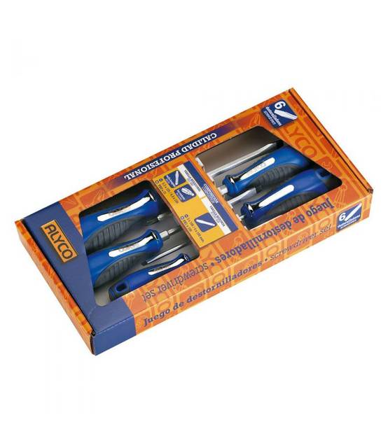 Set de 6 tournevis torx inv. ALYCO 119099