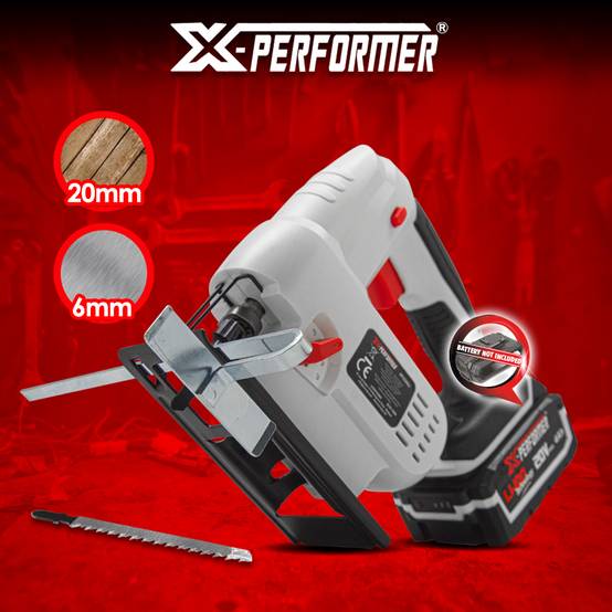 Scie sauteuse pendulaire 20V max livrée sans batterie - X PERFORMER - Image 4