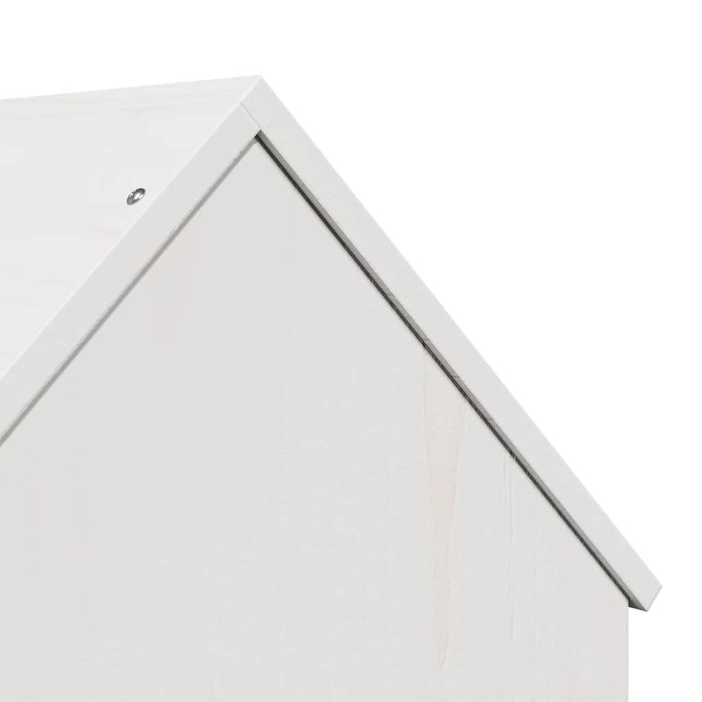 Maison pour chat bois de pin blanc 41 x 50 x 50 cm - PANGIVO - Image 6