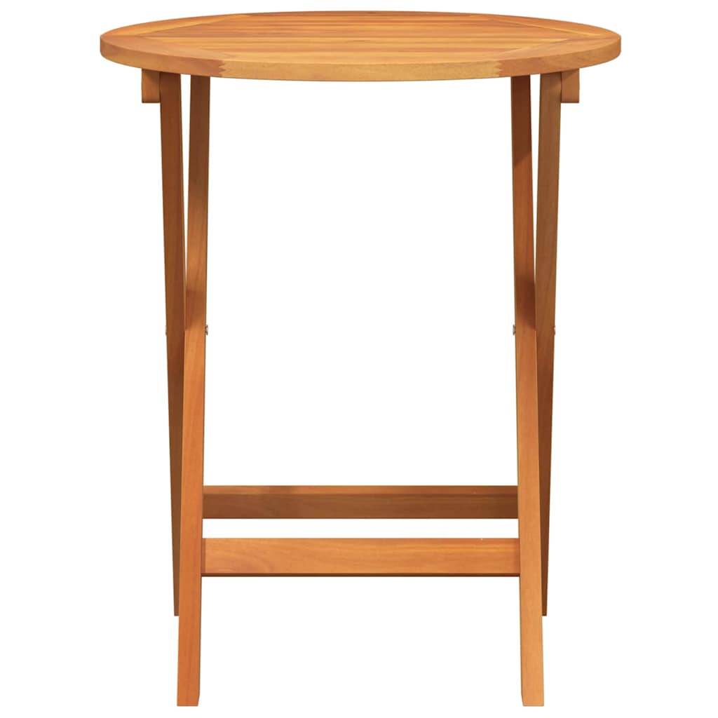 PANGIVO - Table de jardin pliable bois d'acacia naturel 60 x 60 x 72 cm - PANGIVO - Image 4