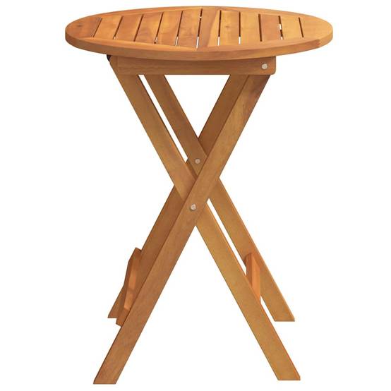 PANGIVO - Table de jardin pliable bois d'acacia naturel 60 x 60 x 72 cm - PANGIVO - Image 5