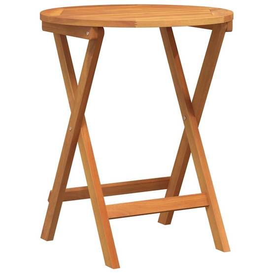 PANGIVO - Table de jardin pliable bois d'acacia naturel 60 x 60 x 72 cm - PANGIVO - Image 2