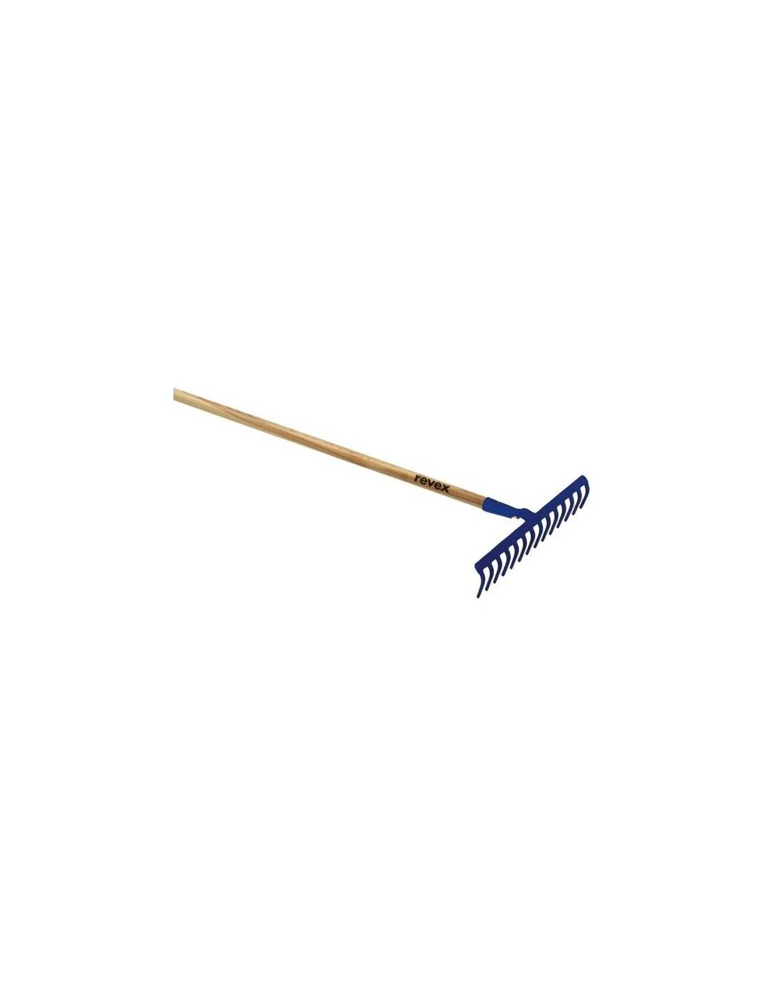 Revex - Râteau Forgé 14 Dents Robuste, Forgé, Pour Jardinage Intensif. - Revex