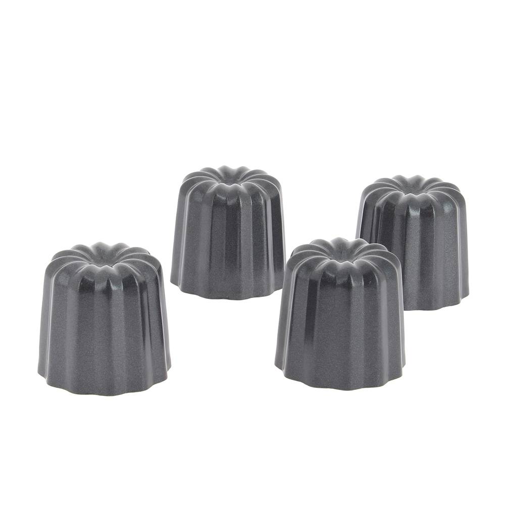 Lot 4 moules à cannelé 5.5 cm en acier antiadhésif - Imagen 1