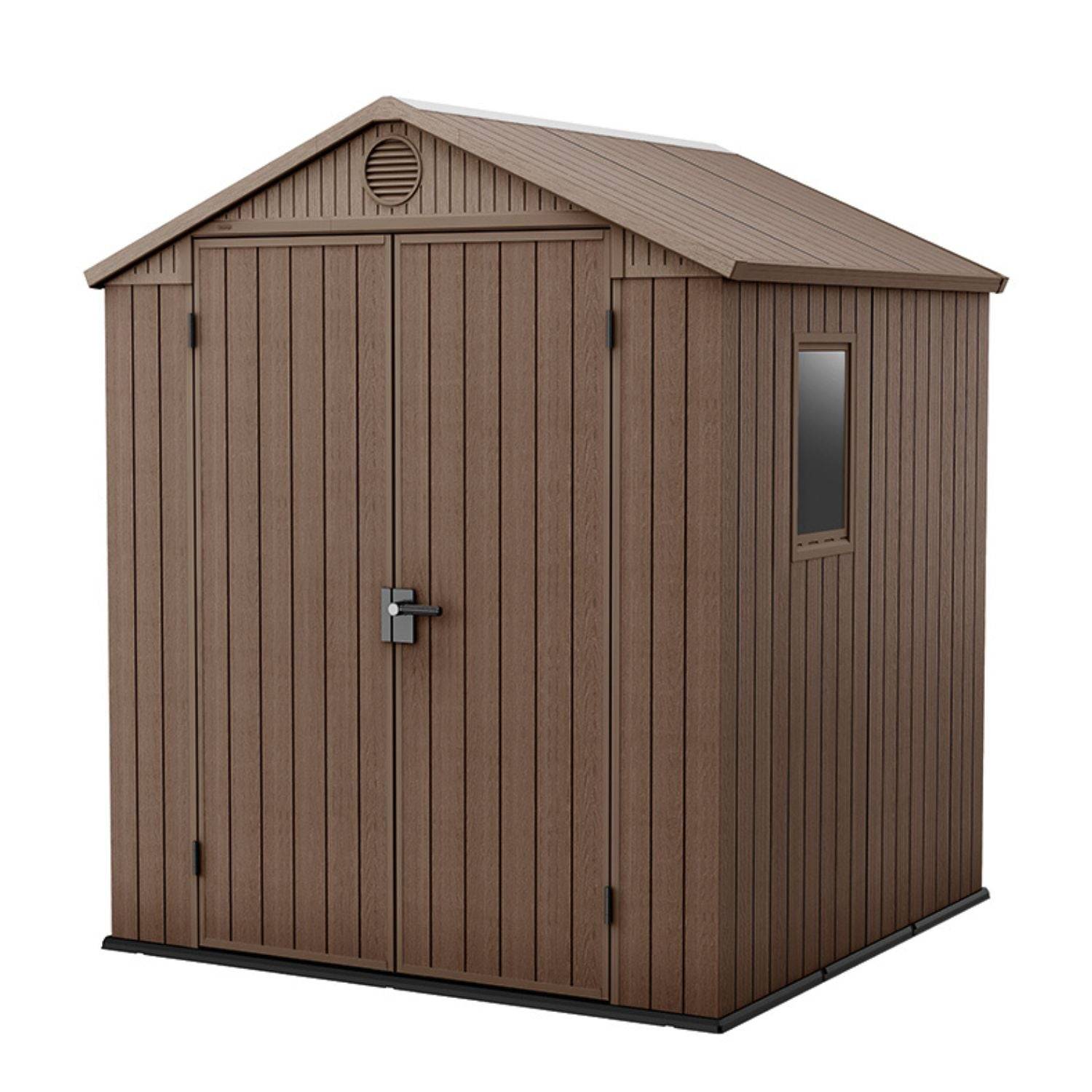 Keter - Abri de jardin DARWIN 6x6 Marron - Image 1