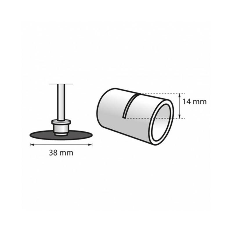 Disque à tronçonner mince pour métaux EZ SpeedClic 38mm DREMEL (x5) - Image 2