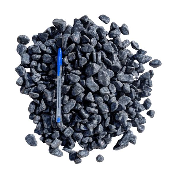 Galet marbre gris anthracite 12/25 mm – Pack 6 Big Bag +/- 1,5T – 120 m² - Image 5