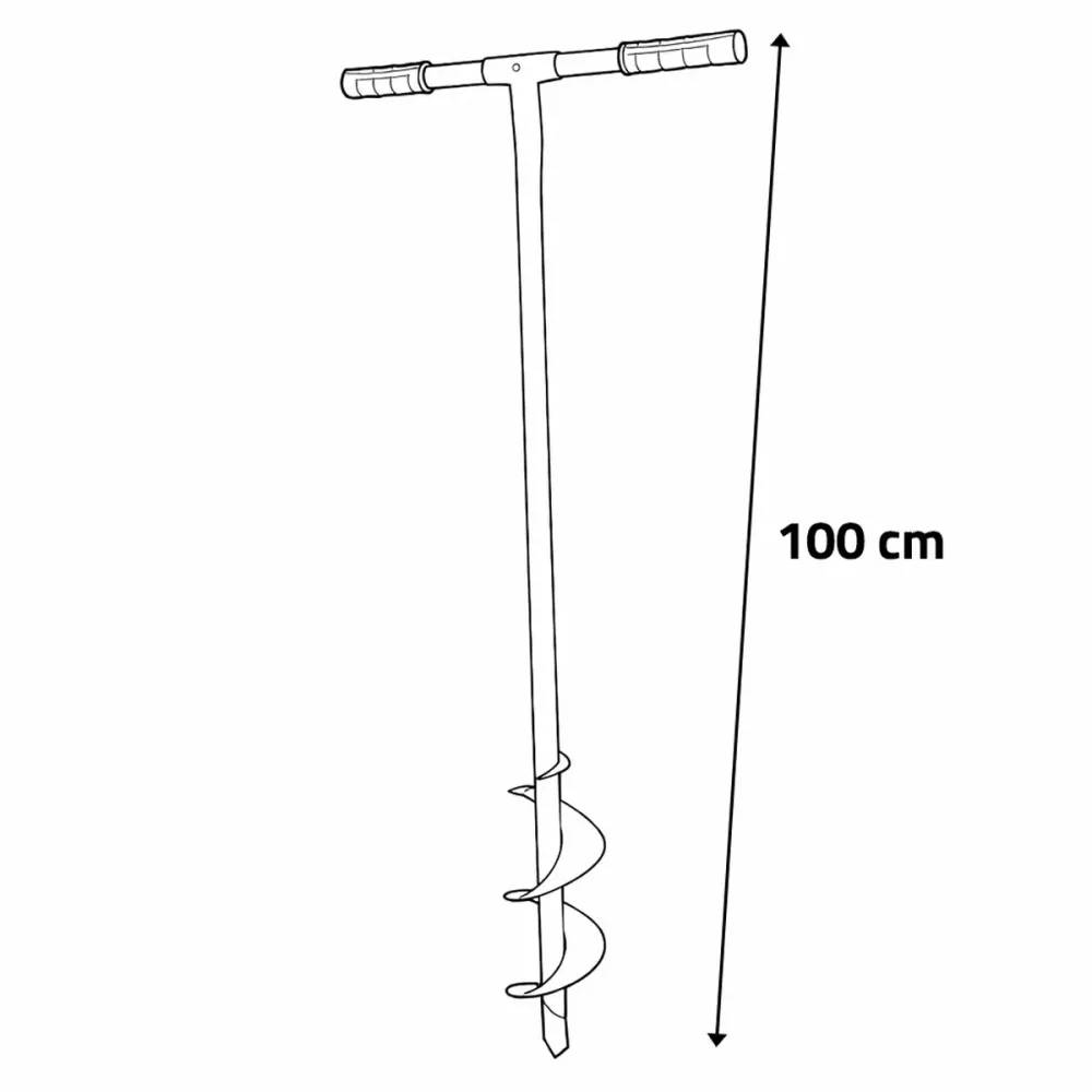 Ribimex - Tarière Manuelle Diamètre 15 Cm, Livrée en Boite - Image 3